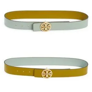 Tory Burch Reversible Belt 1 1/2¨ Samba / Tan    M From casual to chic, switch your style in a snap. The  main image 3